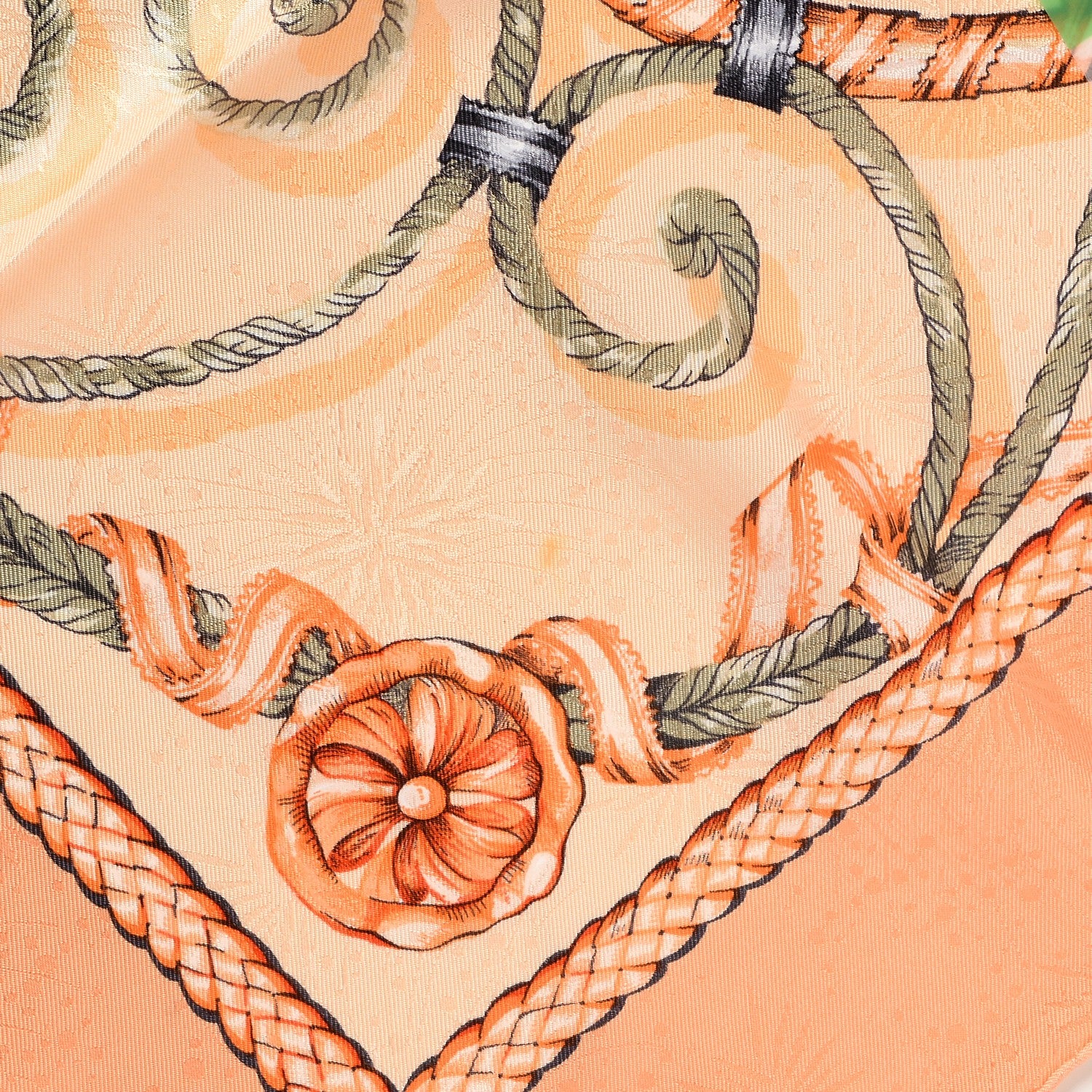 Hermes Jacquard Silk Jouvence Scarf 90 4 of 8