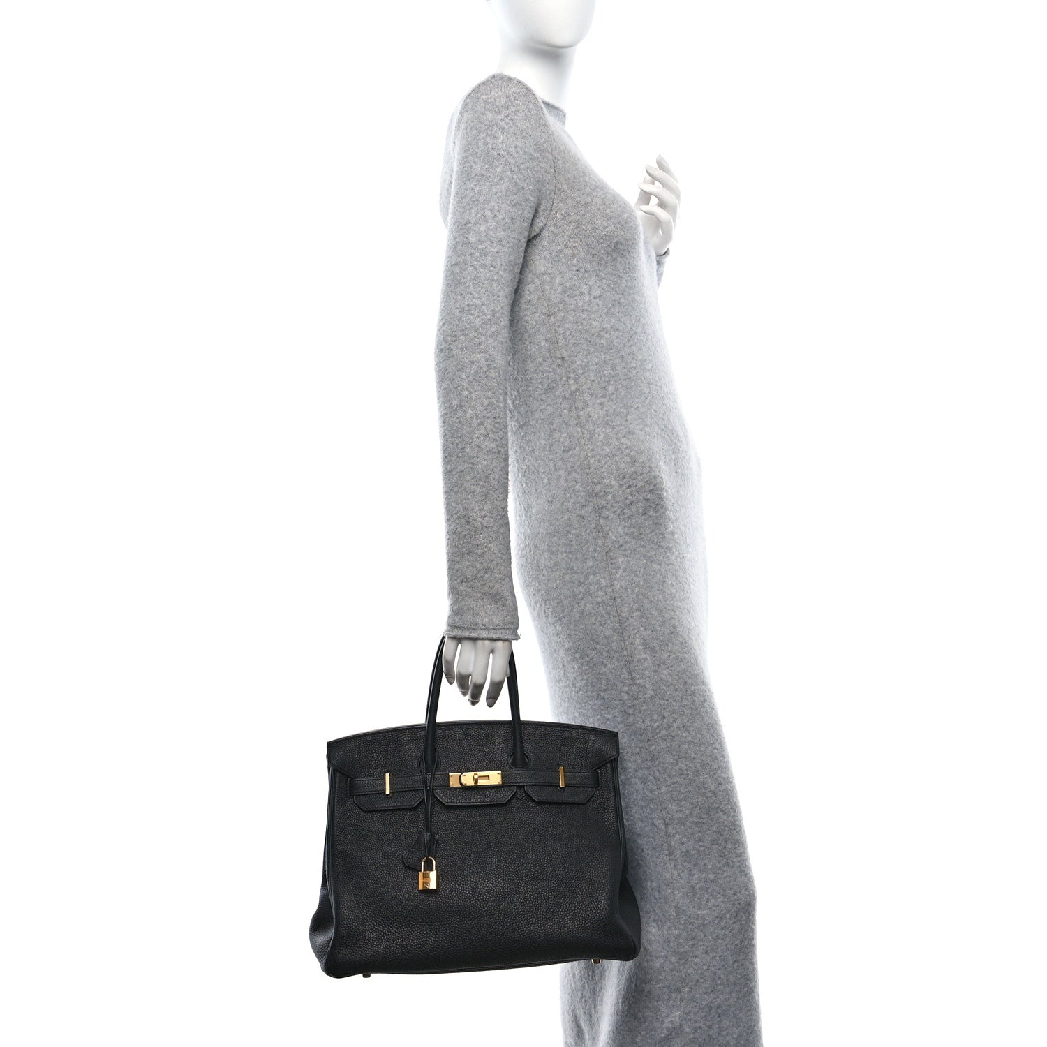 Hermes Togo Birkin 35 Black 2 of 10