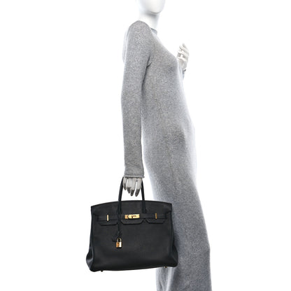 Hermes Togo Birkin 35 Black 2 of 10
