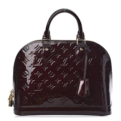 Louis Vuitton Vernis Alma PM Amarante 1 of 9