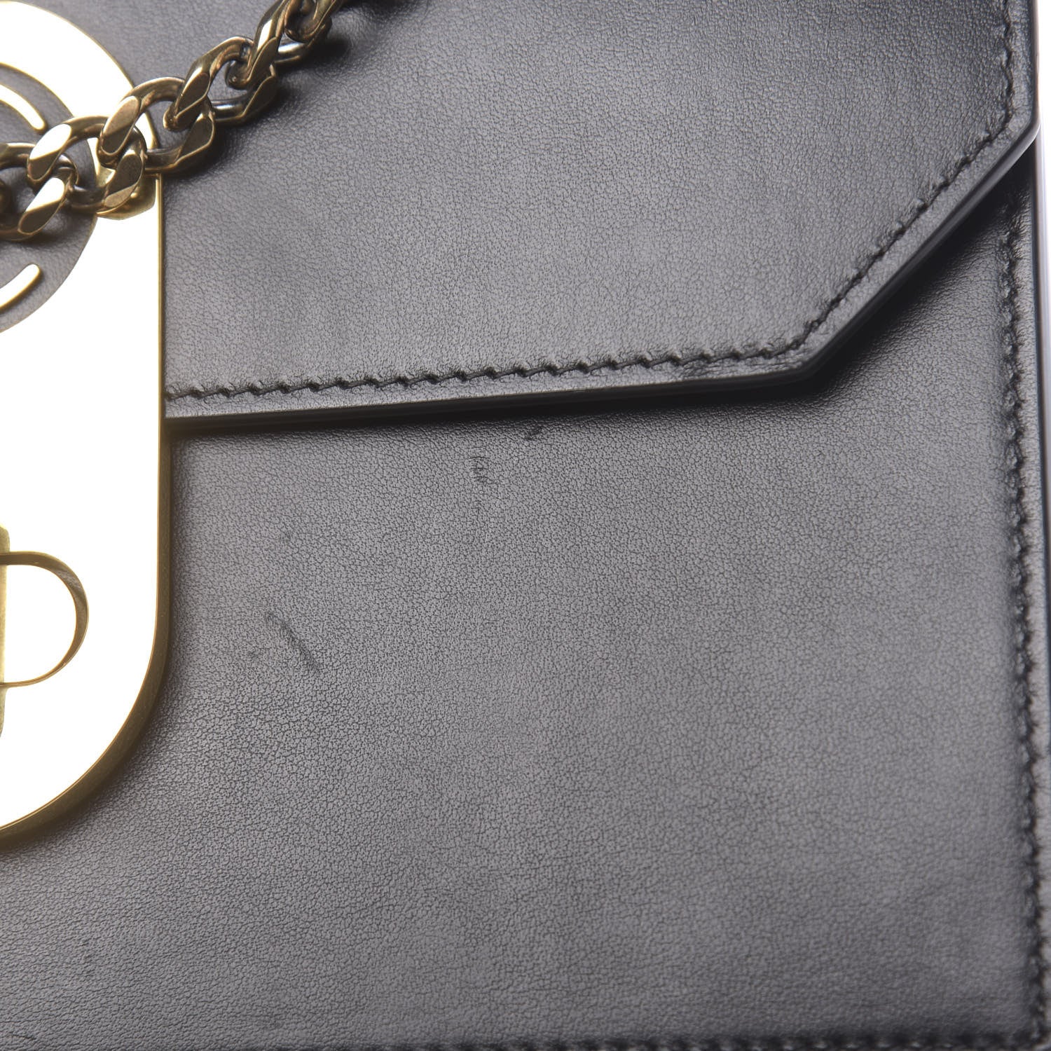 Christian Louboutin Calfskin Large Elisa Shoulder Bag Black 11 of 14