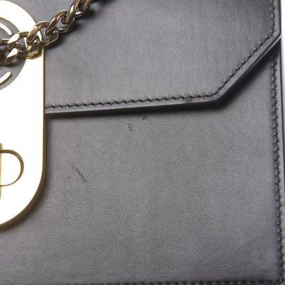 Christian Louboutin Calfskin Large Elisa Shoulder Bag Black 11 of 14