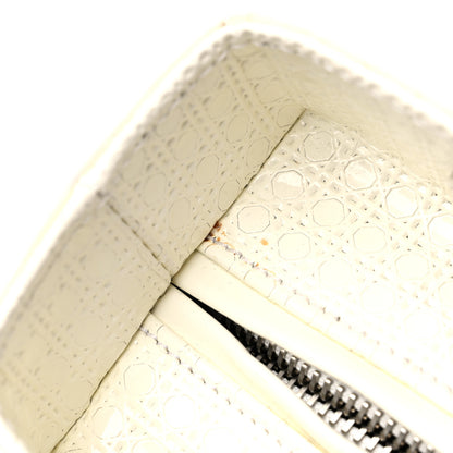 Christian Dior Patent Micro-Cannage Medium Lady Dior White 10 of 13