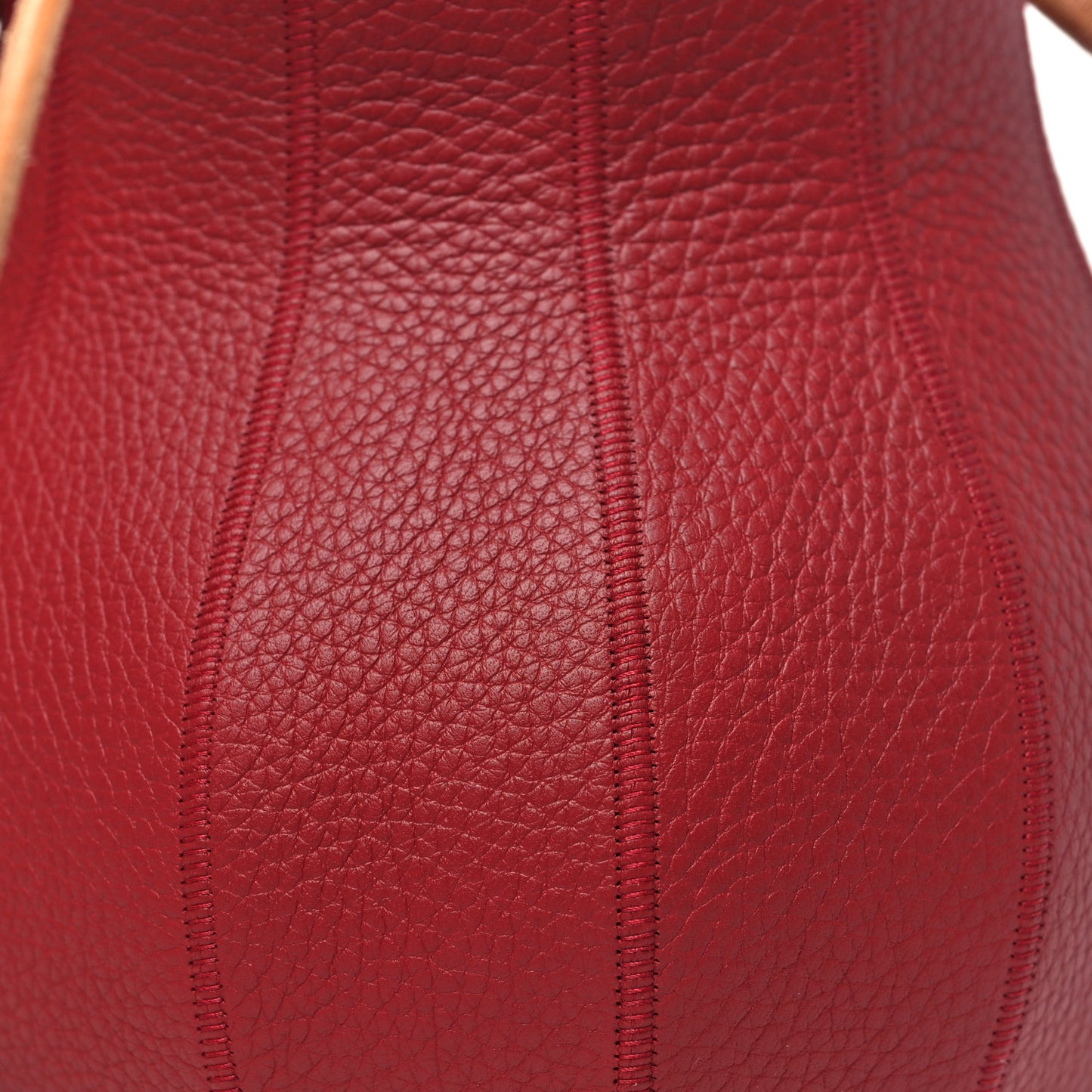 Taurillon Clemence Petit H Bitter Apple Bag Rouge H