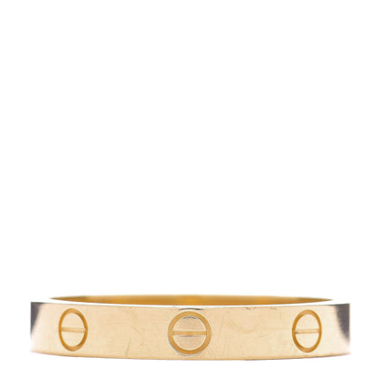 Cartier 18K Yellow Gold 3.5mm LOVE Wedding Band Ring 64 10.75 3 of 5