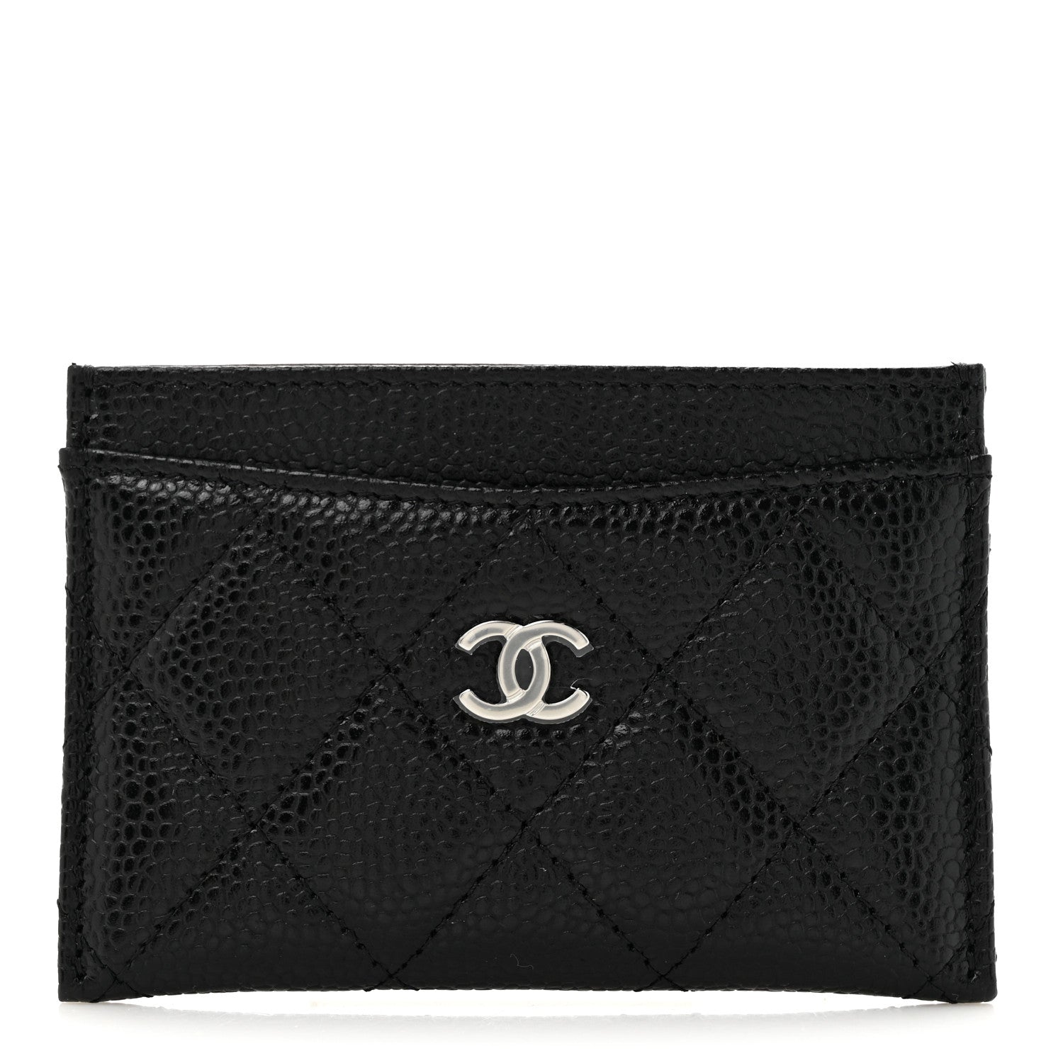 Chanel Caviar Quilted Card Holder Black 1 of 9