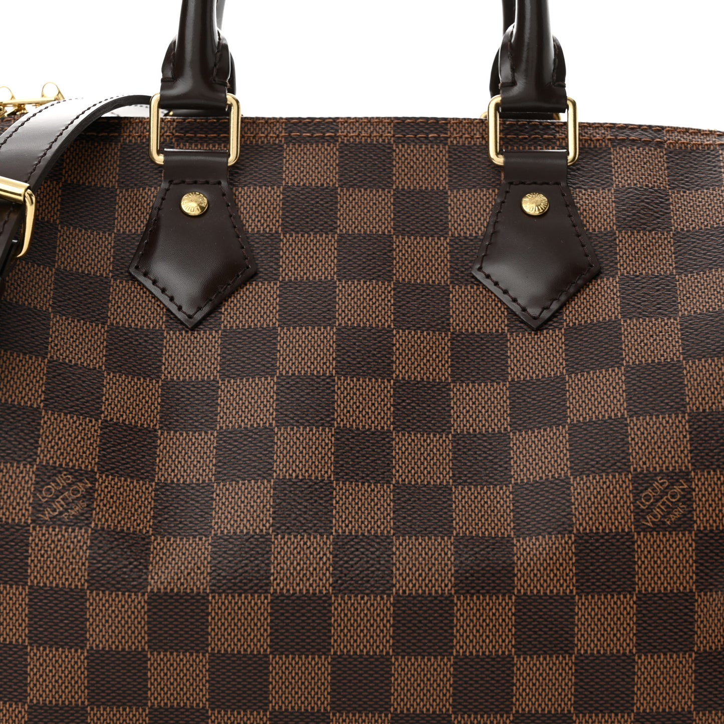 Damier Ebene Speedy Bandouliere 25