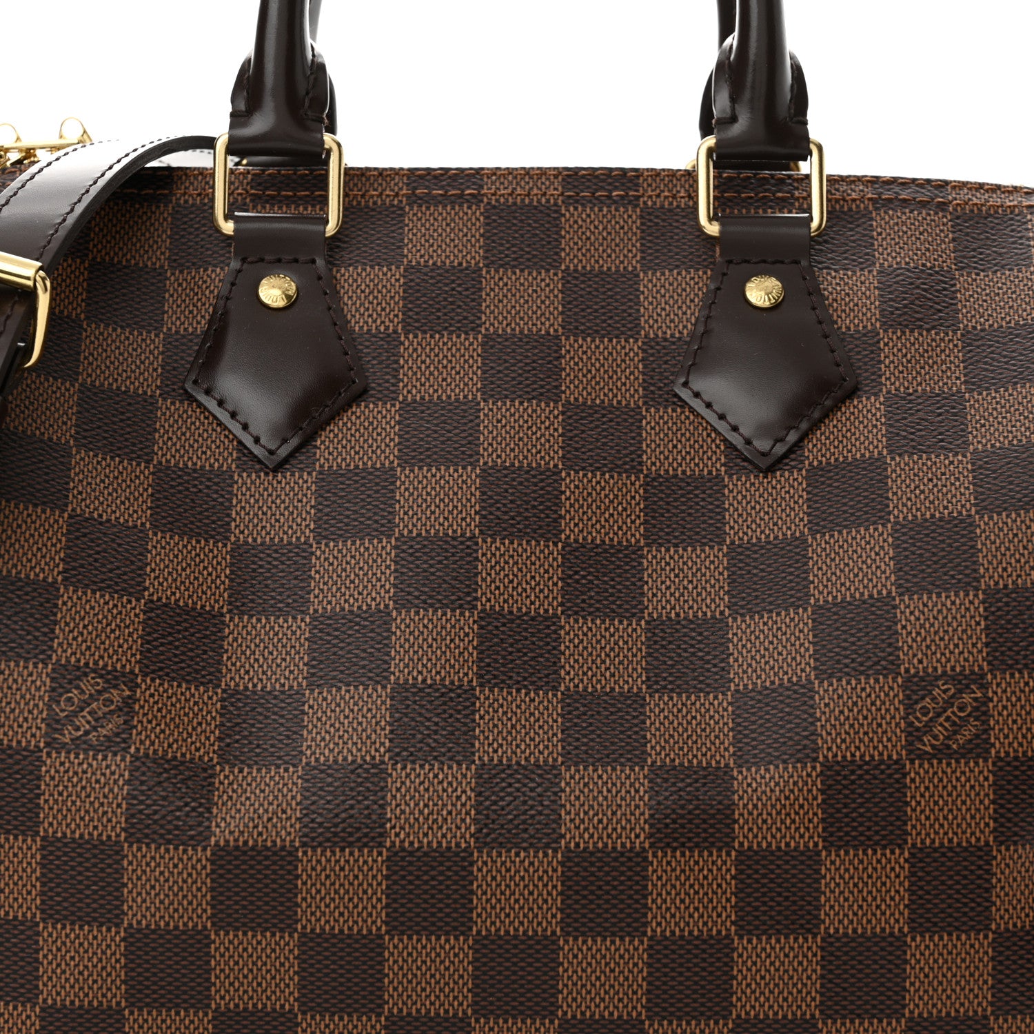 Louis Vuitton Damier Ebene Speedy Bandouliere 25 8 of 10