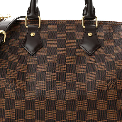 Louis Vuitton Damier Ebene Speedy Bandouliere 25 8 of 10