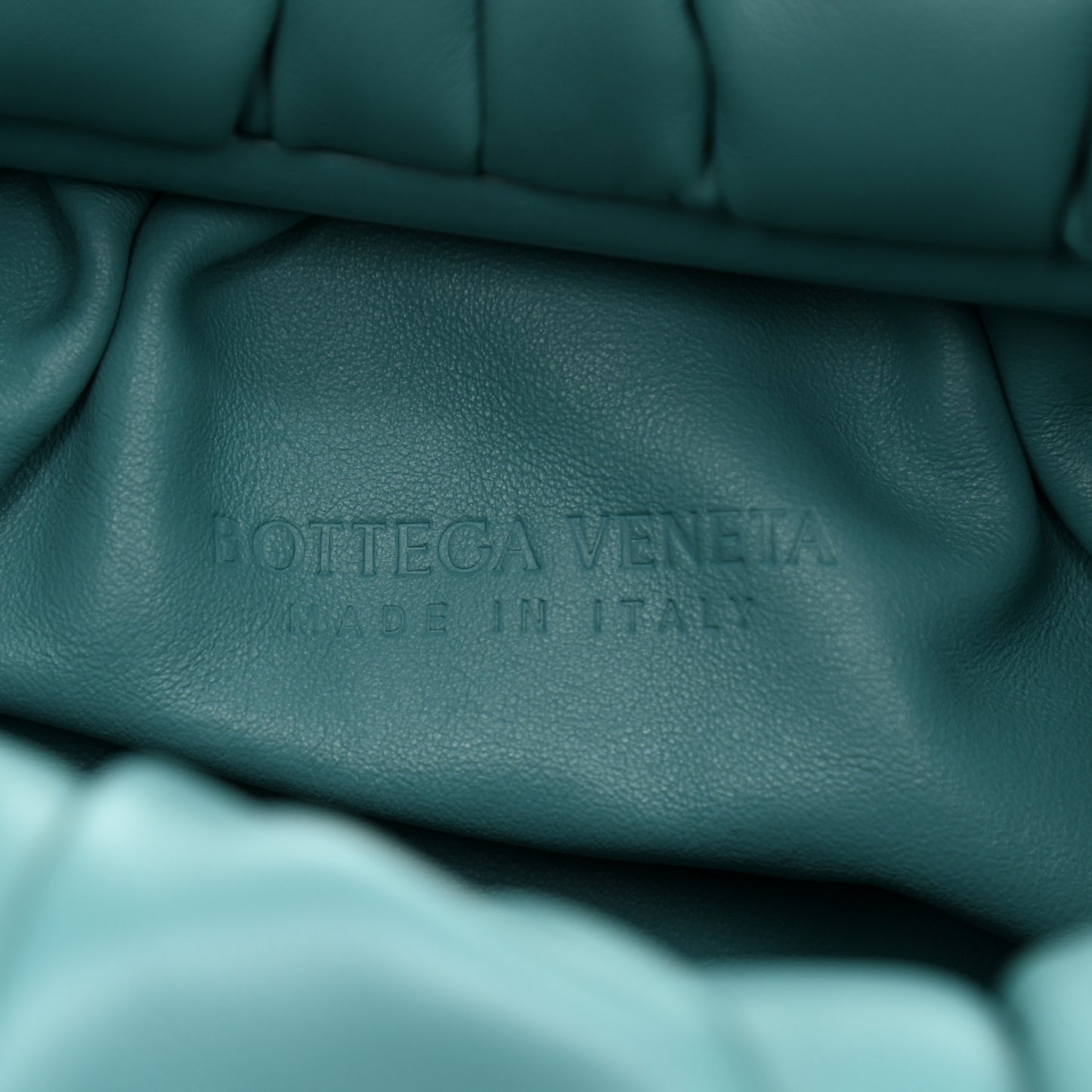 Smooth Butter Calfskin Small The Shoulder Pouch Linoleum