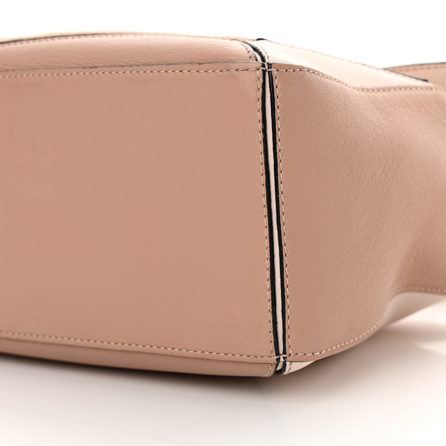 Calfskin Suede Small Puzzle Bag Blush
