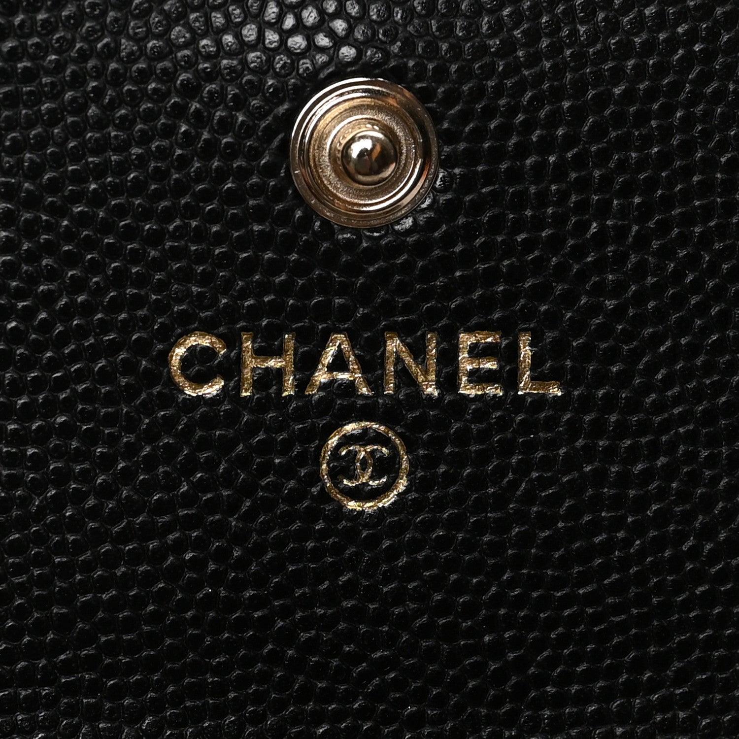 Chanel Caviar Quilted CC Flap Card Holder Black 6 of 8