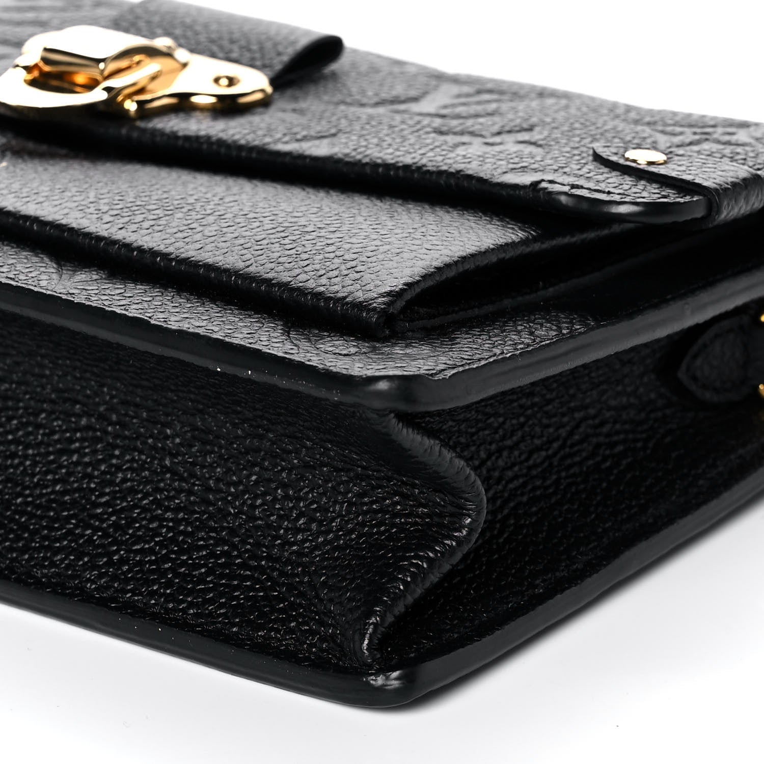 Louis Vuitton Empreinte Vavin Chain Wallet Black 8 of 9