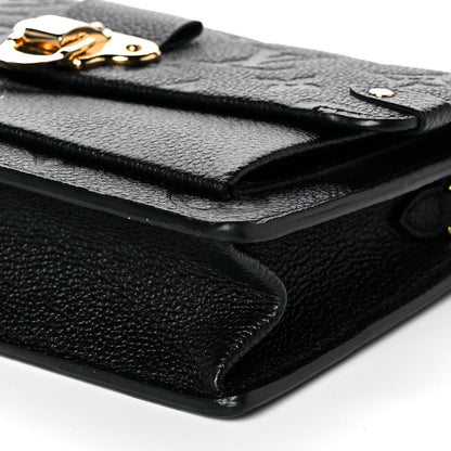 Louis Vuitton Empreinte Vavin Chain Wallet Black 8 of 9