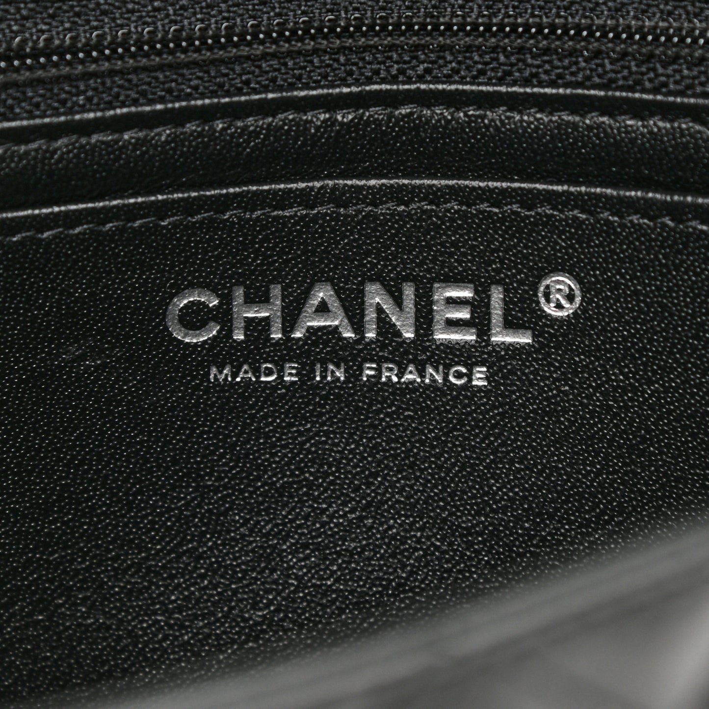 Lambskin Quilted Mini Rectangular Flap So Black