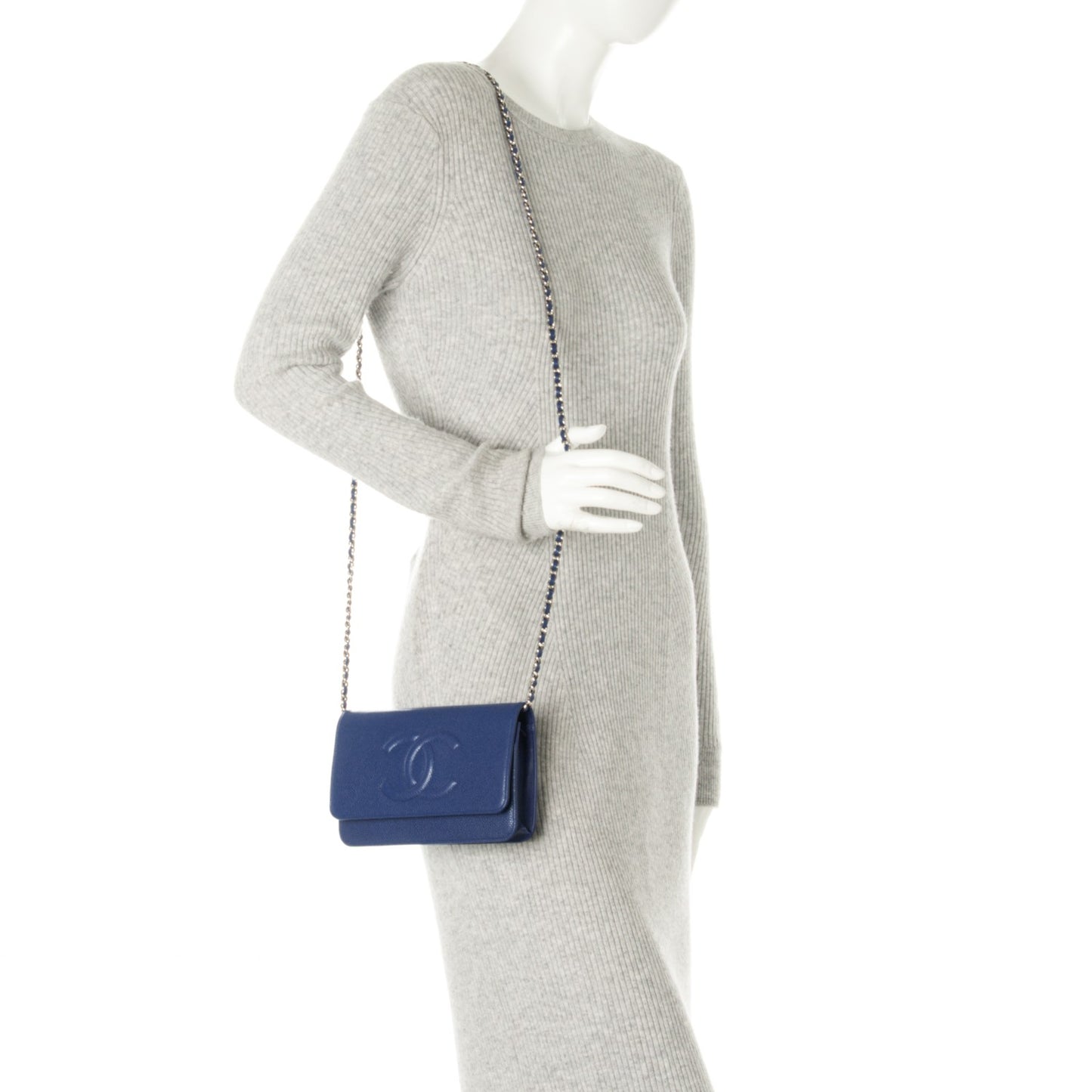Caviar Timeless CC Wallet On Chain WOC Blue