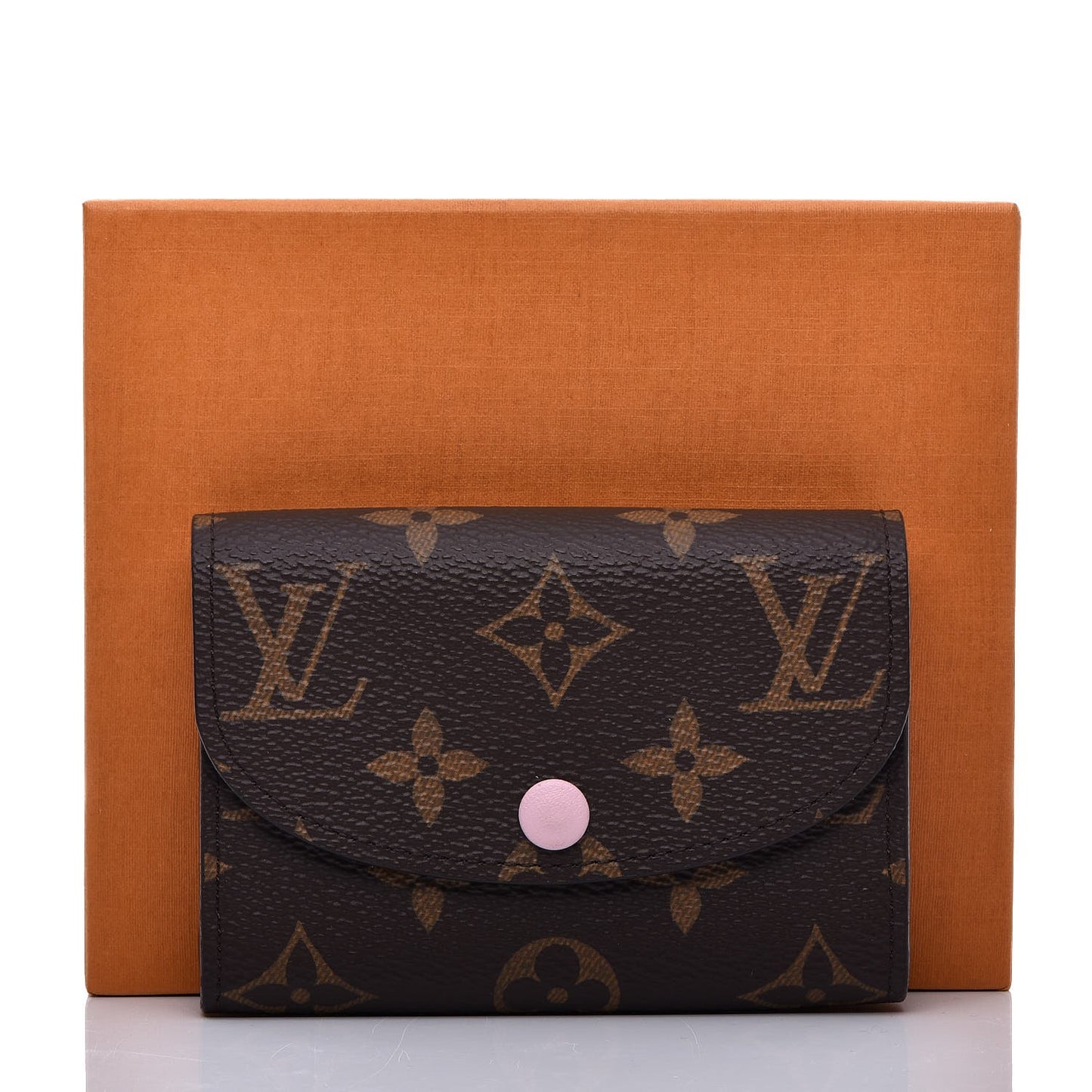 Monogram Rosalie Coin Purse Rose Ballerine