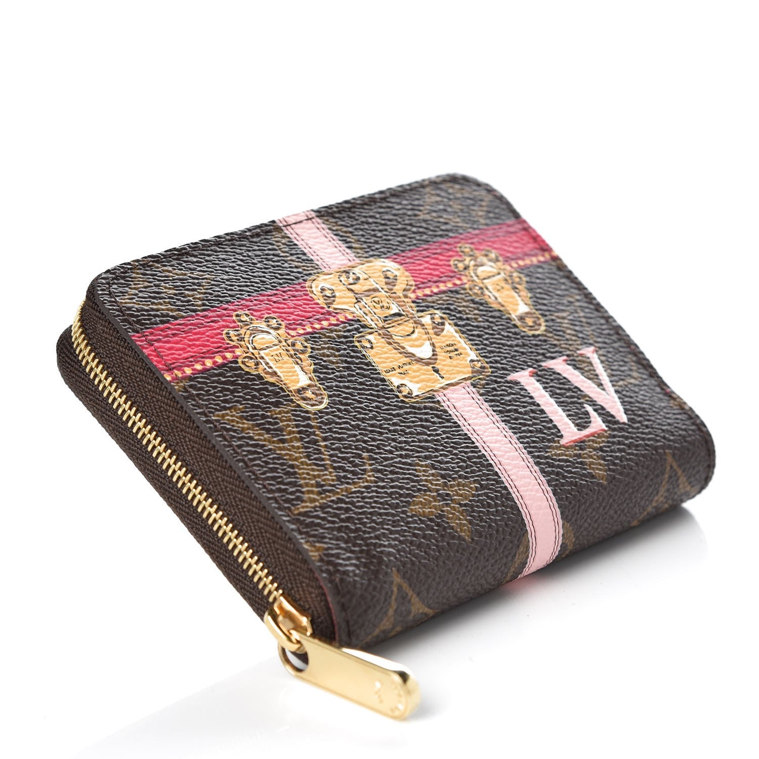 Louis Vuitton Monogram Summer Trunks Zippy Coin Purse 4 of 7