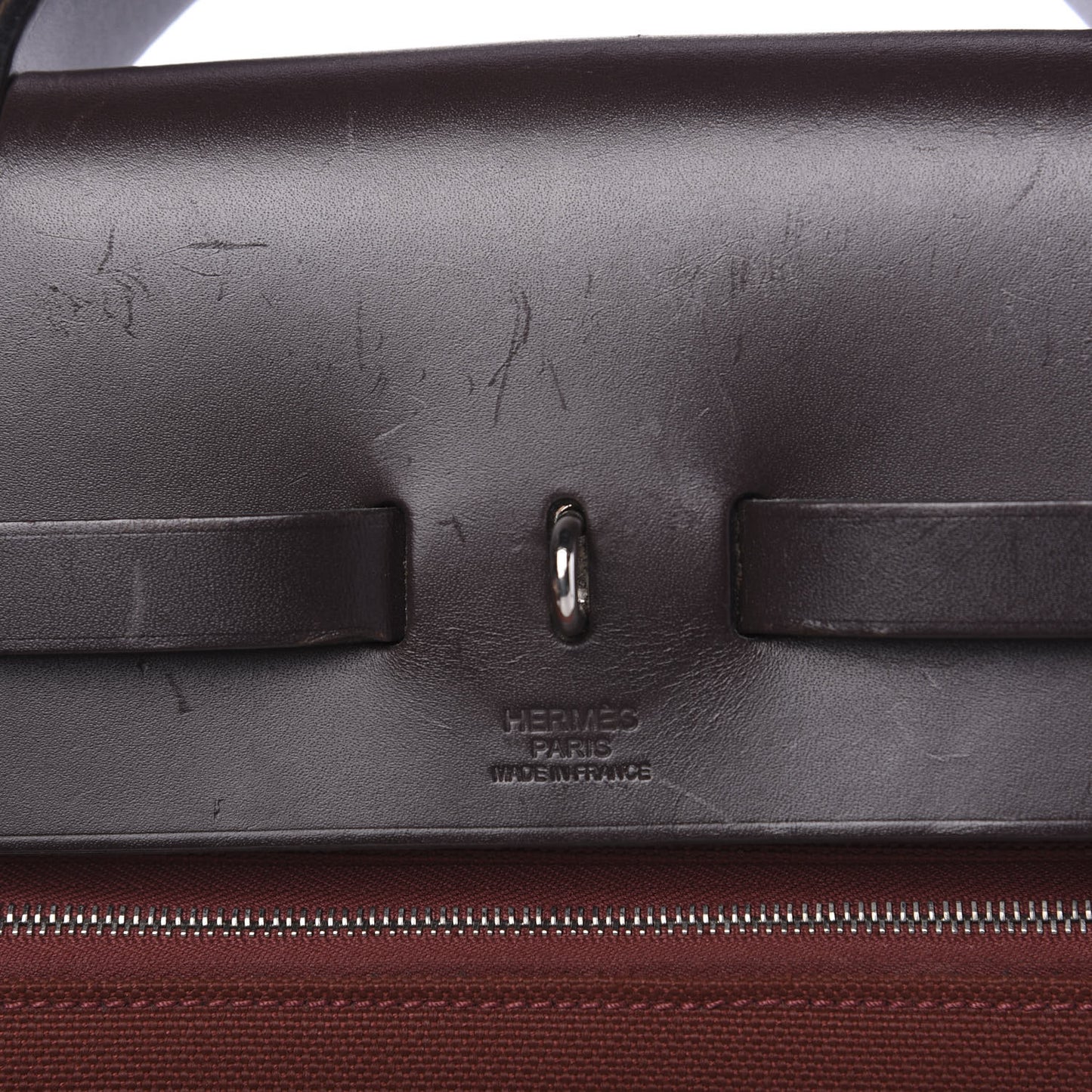Toile Vache Hunter Herbag Zip 39 MM Rouge H Ebene
