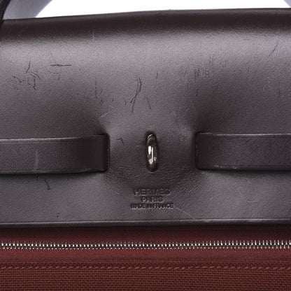 Hermes Toile Vache Hunter Herbag Zip 39 MM Rouge H Ebene 8 of 11