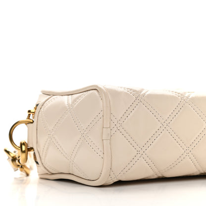 Marc Jacobs Calfskin Quilted The Softshot 21 Bag Ivory 10 of 14
