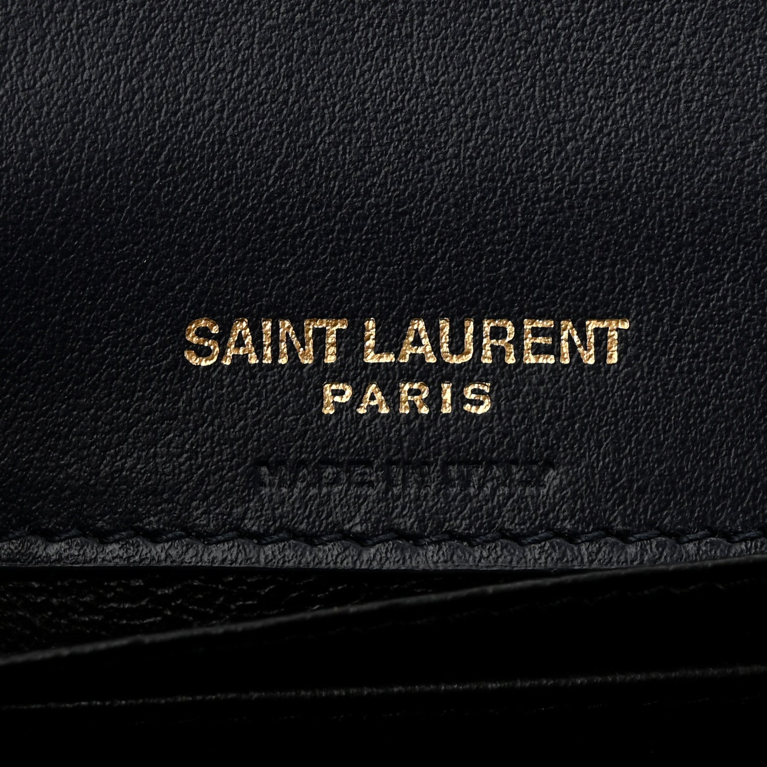 Saint Laurent Smooth Calfskin Monogram Kate Belt Bag Deep Marine Black 6 of 10