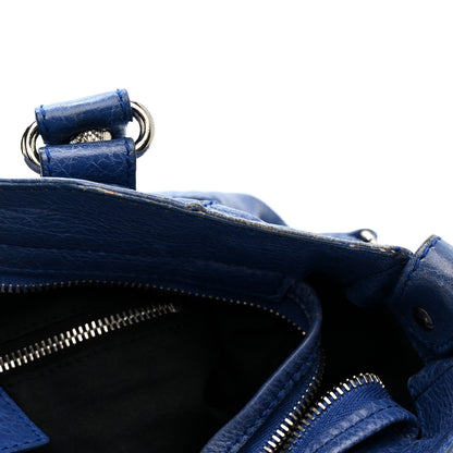 Balenciaga Agneau Giant 12 Silver Hardware Velo Bleu Glacier 14 of 21