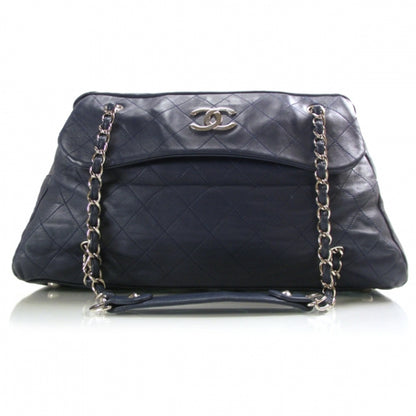 Chanel Lambskin Medium Camera Case Blue 1 of 12