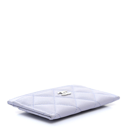 Chanel Caviar Quilted Card Holder Light Purple 4 of 8