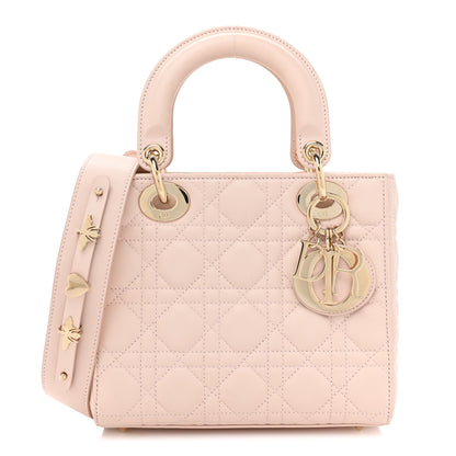 Christian Dior Lambskin Cannage Small My ABCDior Lady Dior Light Pink 1 of 15