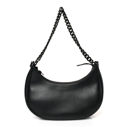 Celine Smooth Calfskin Chain Strap Ava Shoulder Bag Black 1 of 8