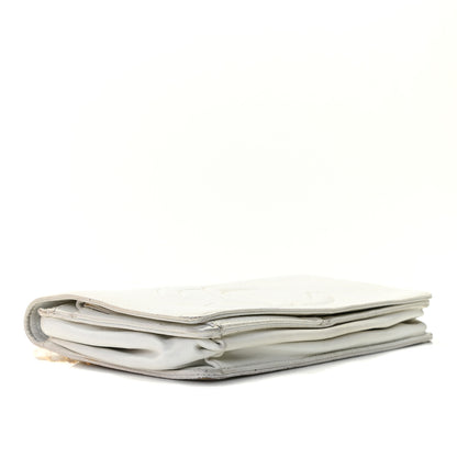 Chanel Caviar Timeless CC Wallet on Chain WOC White 3 of 8