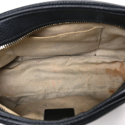 Gucci Pebbled Calfskin Small Soho Disco Bag Black 5 of 12