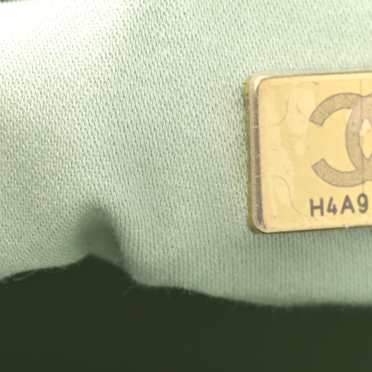 Caviar Quilted Small Chanel 25 Handbag Light Green