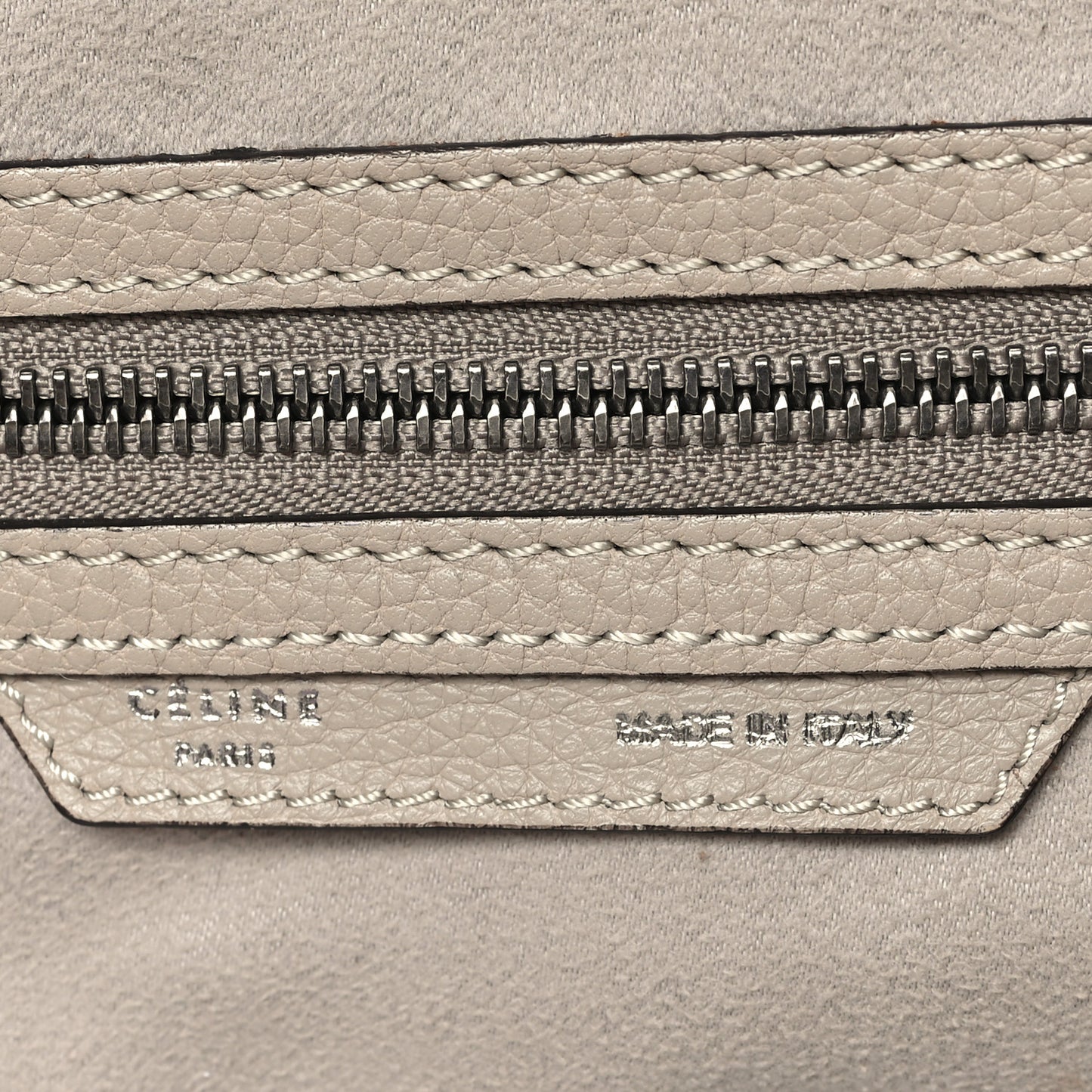 Pebbled Calfskin Mini Luggage Dune