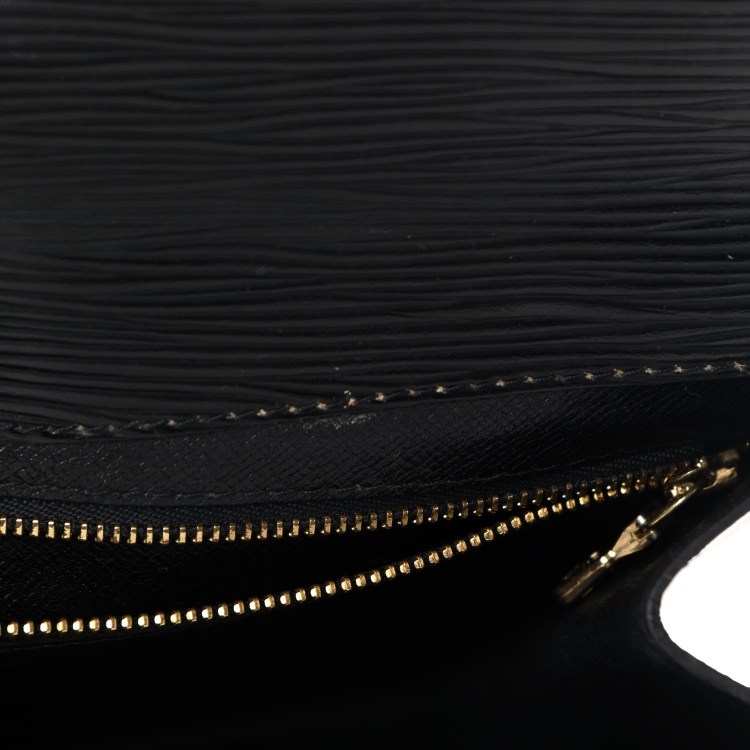 Louis Vuitton Epi Montaigne Clutch MM Black 8 of 9