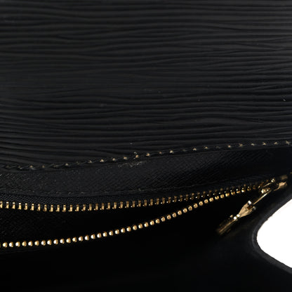 Louis Vuitton Epi Montaigne Clutch MM Black 8 of 9