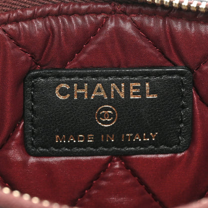 Chanel Lambskin Quilted Small Cosmetic Case Black 7 of 14
