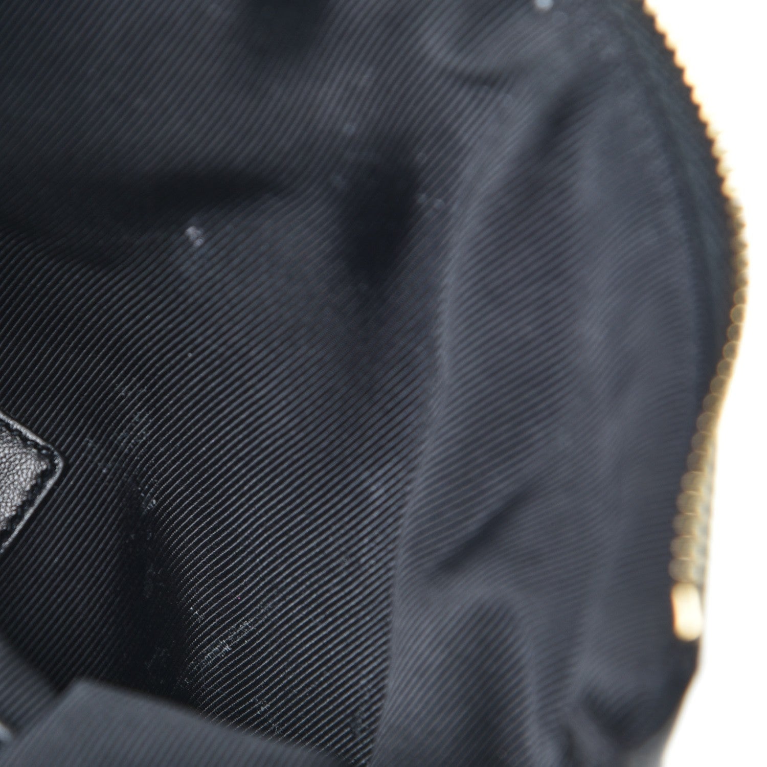 Saint Laurent Calfskin Lipstick Print Monogram Pouch Black 8 of 9