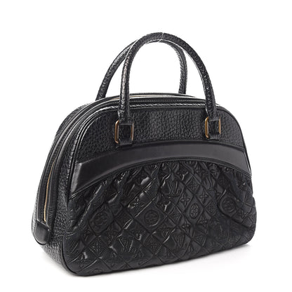 Louis Vuitton Lambskin Vienna Mizi Black 2 of 8