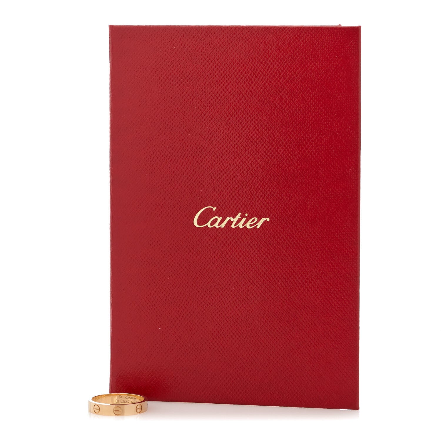 Cartier 18K Pink Gold 3.5mm LOVE Wedding Band Ring 53 6.25 10 of 10