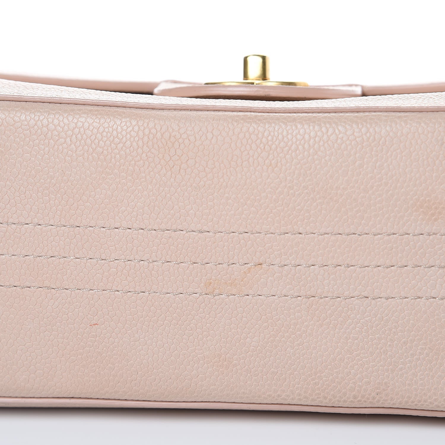 Chanel Grained Calfskin Jumbo Classic Pure Double Flap Nude 18 of 23