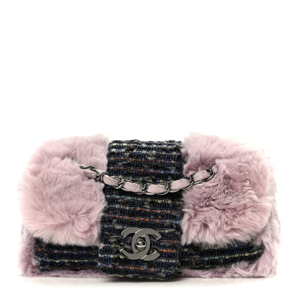 CHANEL 【シャネル】ラビットファー クッション 正規品 CHANEL】シャネル『ココマーク ラビットファー ティペット』レディース