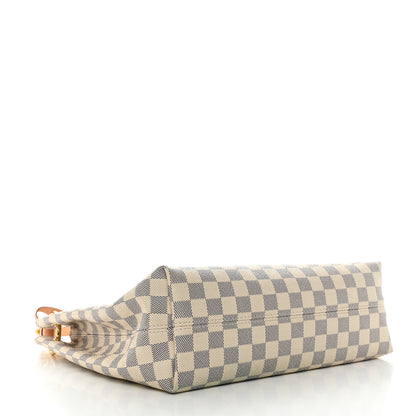 Louis Vuitton Damier Azur Graceful PM Rose Ballerine 4 of 10