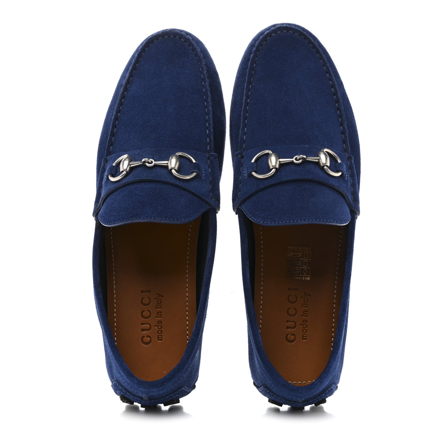 Suede Mens Horsebit Driver Loafers 8 Royale