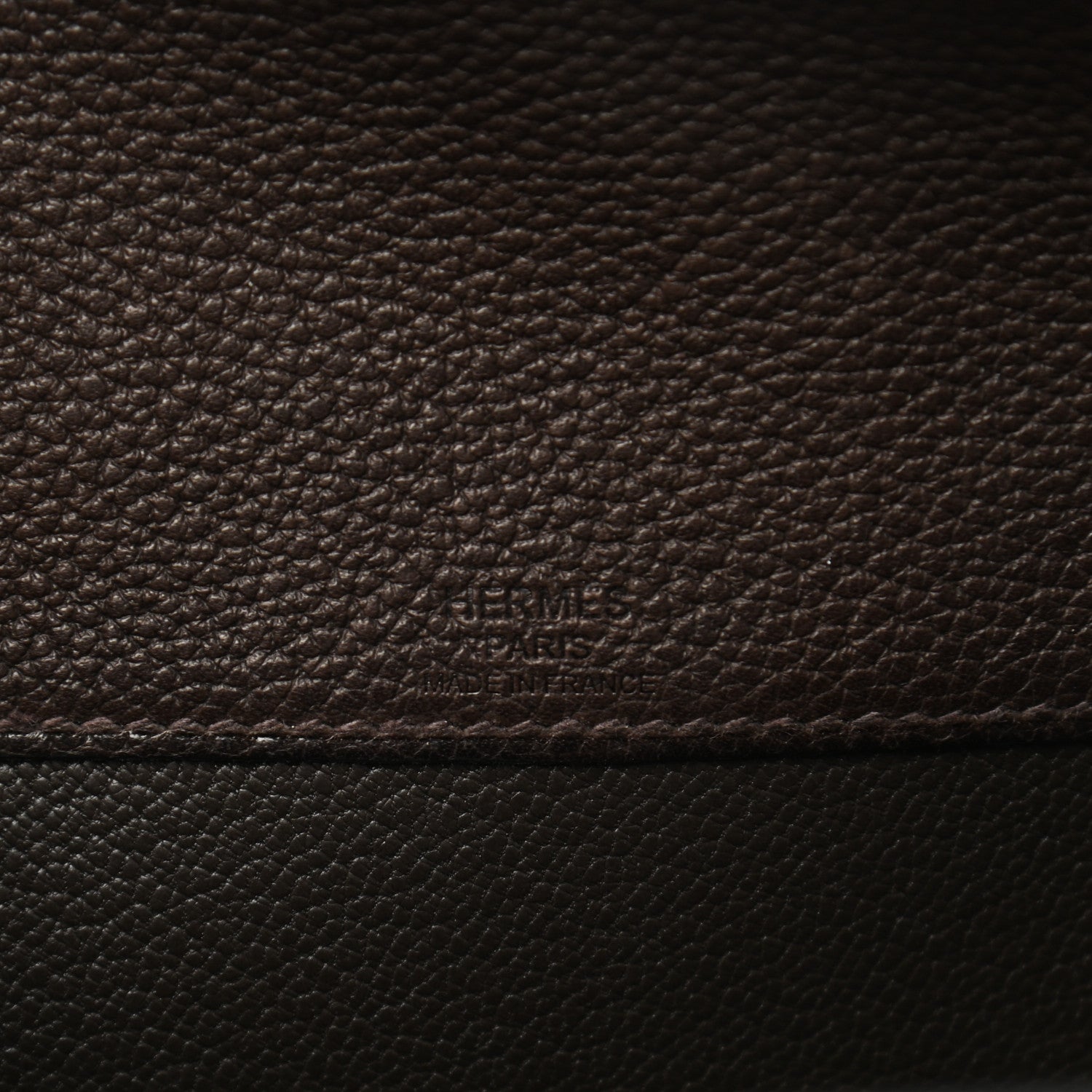 Hermes Taurillon Maurice Kelly Depeches 25 Pouch Ebene 6 of 8