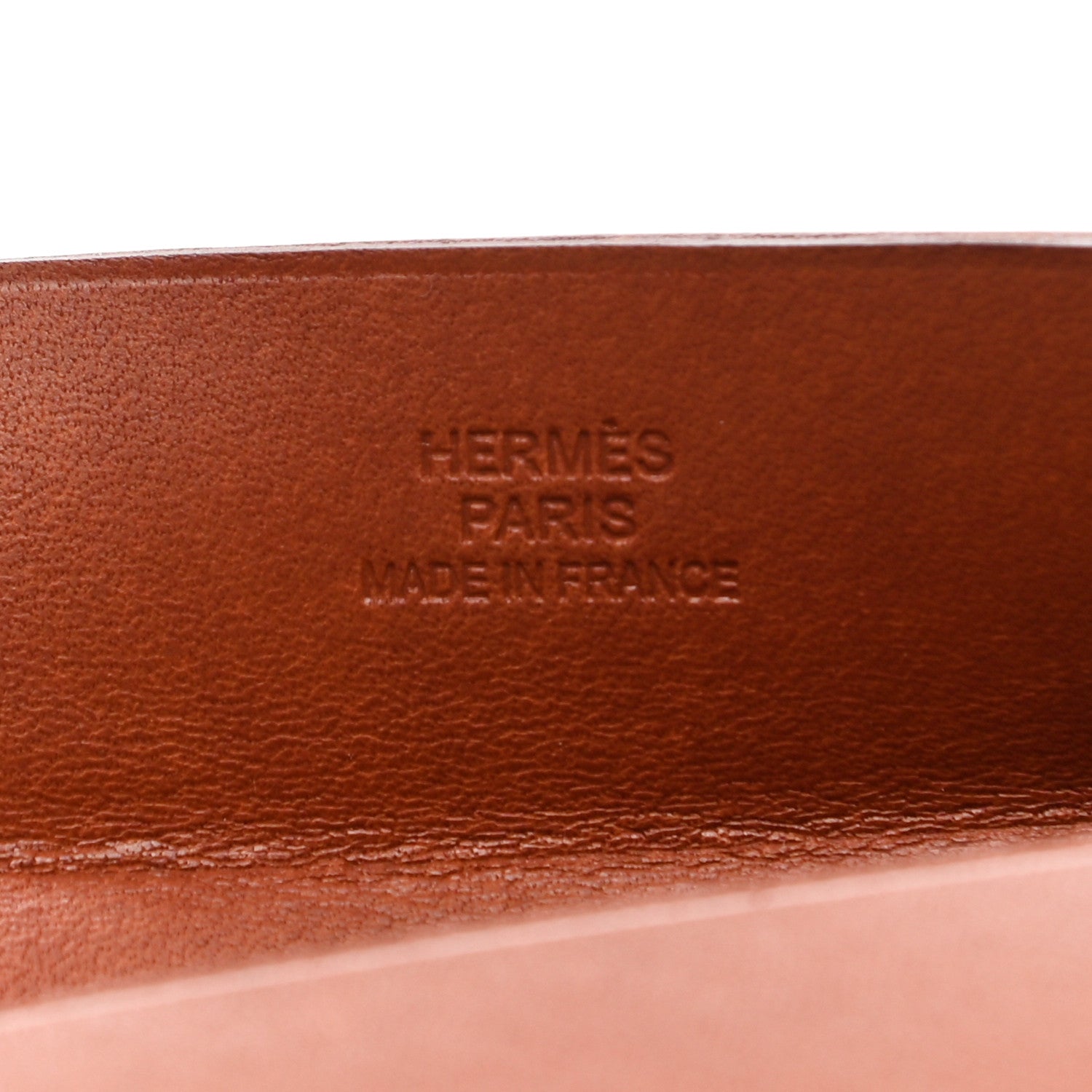 Hermes Maple Wool Felt Bridle Calfskin Declick Dice Game Brique 4 of 6