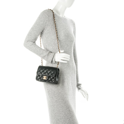 Chanel Caviar Quilted Mini Square Flap Black 2 of 8