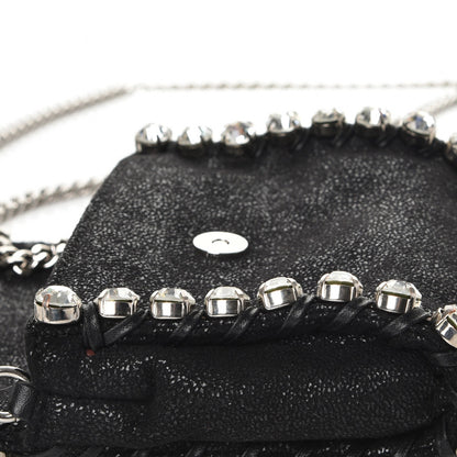 Stella McCartney Shaggy Deer Tiny Falabella Crystal Crossbody Black 10 of 12