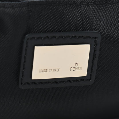 Fendi Zucchino Cuoio Chef Hobo Black 5 of 7
